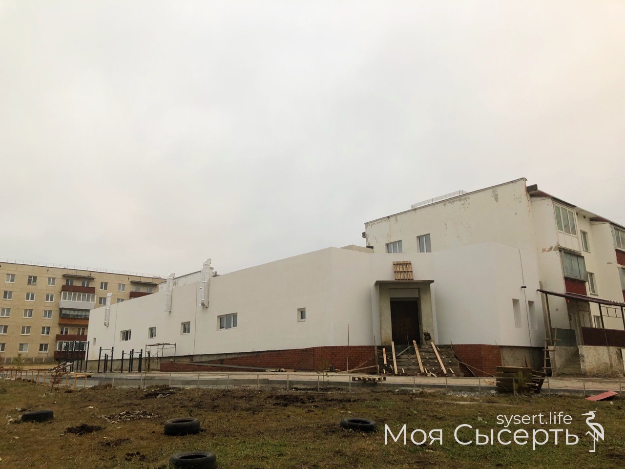 Капитальный ремонт спортивного зала в микрорайоне «Новый»