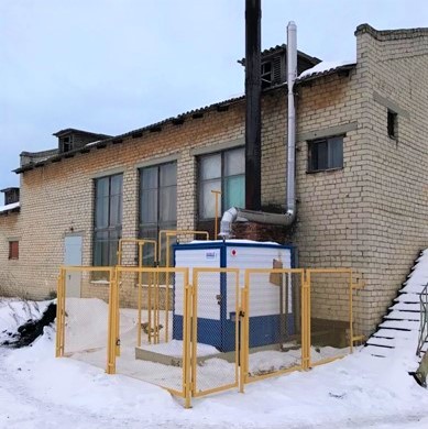 Строительство модульной котельной в Верхней Боевке
