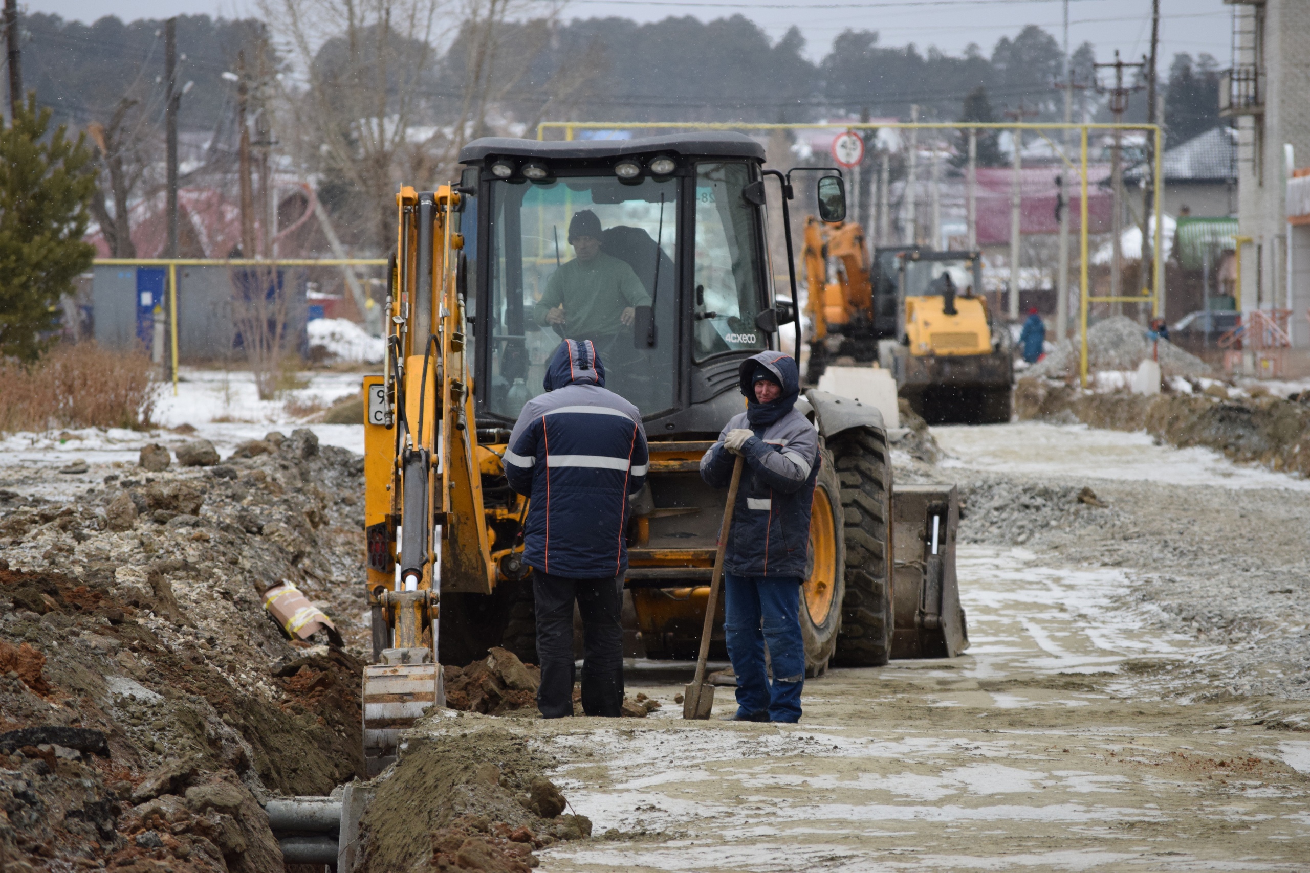 Ремонт улицы Розы Люксембург