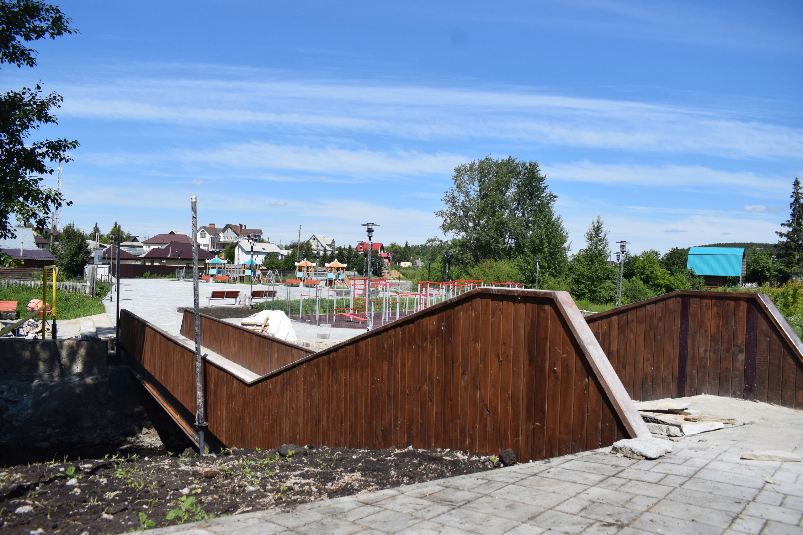 Сысерть набережная городского пруда фото