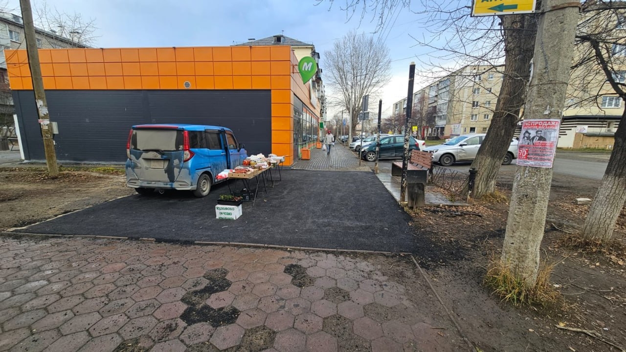 Обновленная пешеходная зона на улице Орджоникидзе Обновленная пешеходная зона на улице Орджоникидзе