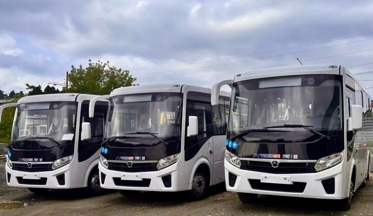 Три новых автобуса получила Сысерть!