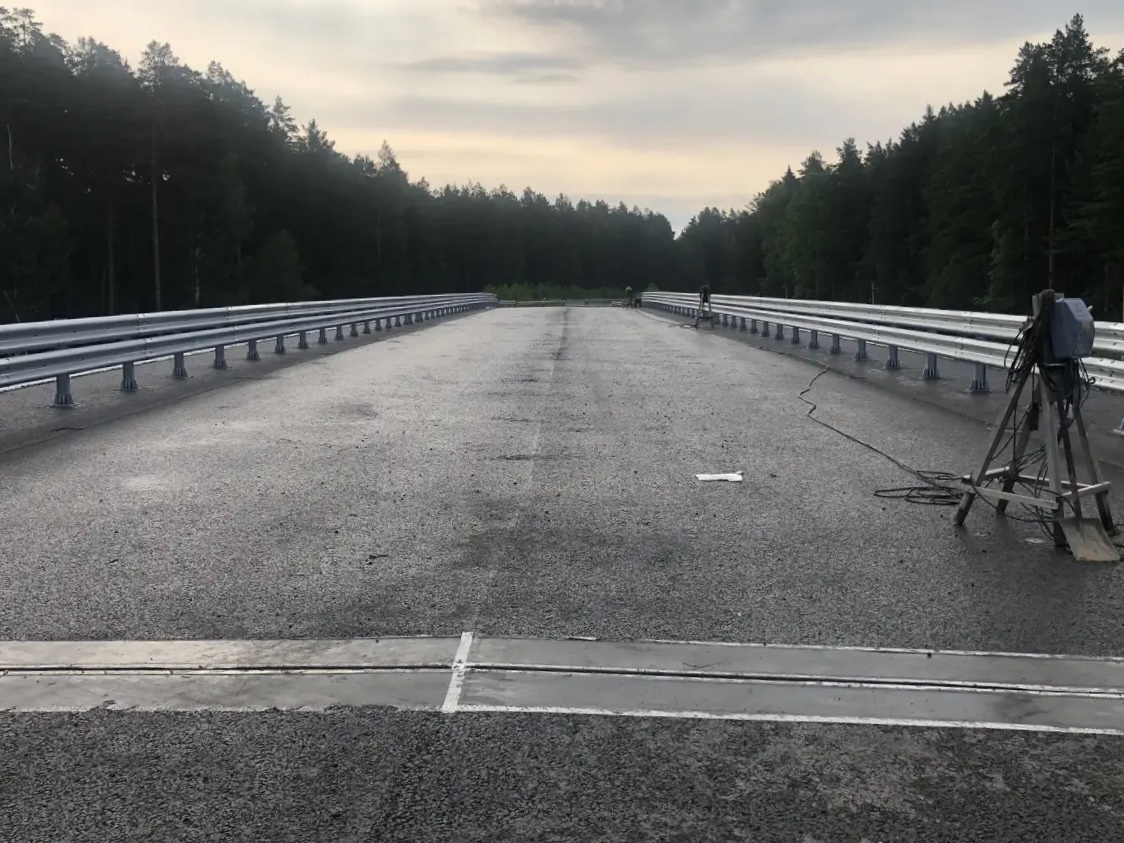В Сысертском округе открыто движение по обновленному мосту на Южной развязке в сторону Щелкуна 